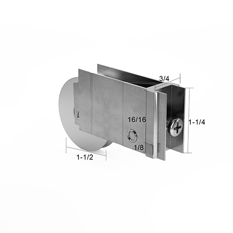 Patio Door Roller Assembly 1-1/2 Steel Wheel DR-103 / 9-247 Patio Door Roller Assembly 1-1/2 Steel Wheel DR-103 / 9-247